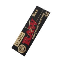 RAW Black 1 1/4  papel para cigarrillos