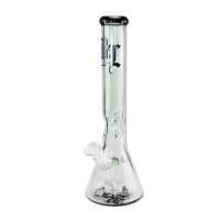 Bong de hielo Black Leaf con percolador de tambor 40cm