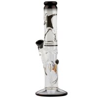 Grace Glass Banksy Flower Thrower Bong 34 cm