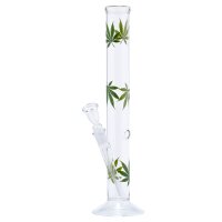 Bong de vidrio Multileaf Cilindro 40 cm 18,8