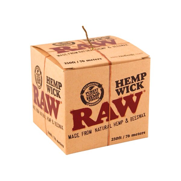 RAW Hemp Wick 76m