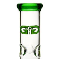 Grace bong de cristal "Prurient Green Penny" 35cm