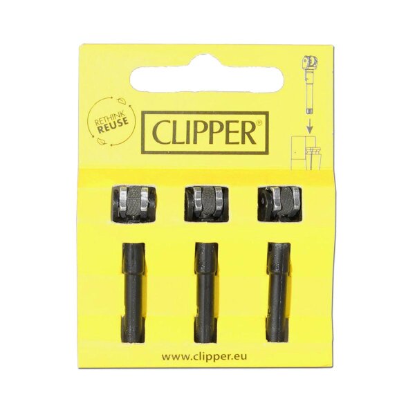 Sistema de pedernal de recambio para Clipper