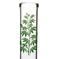 Bong de cristal Multi Leaf 30cm